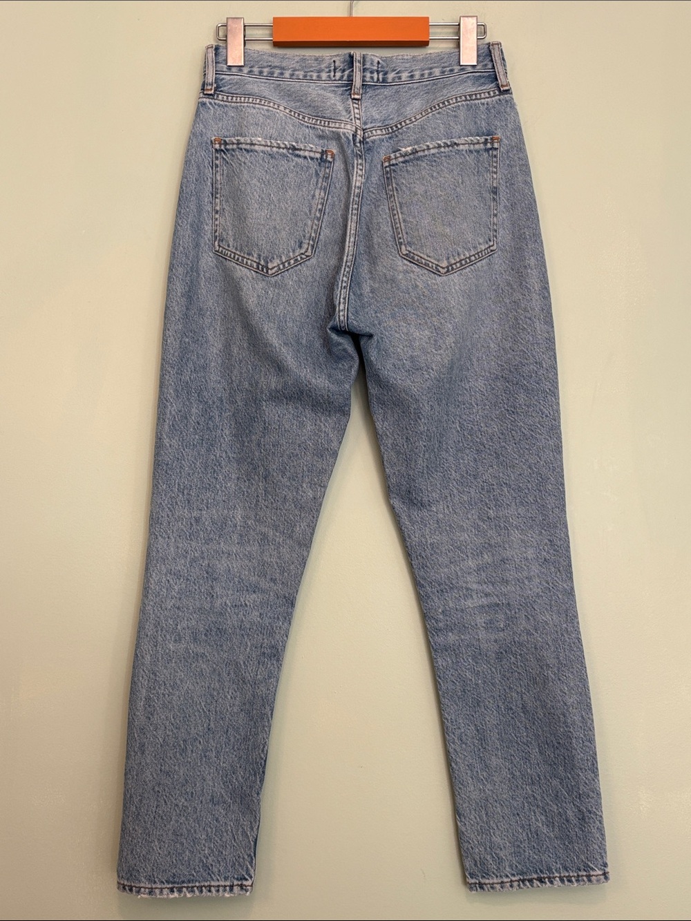 AGOLDE Riley High Rise Straight Leg Jeans (Size 24) - Picture 6 of 9
